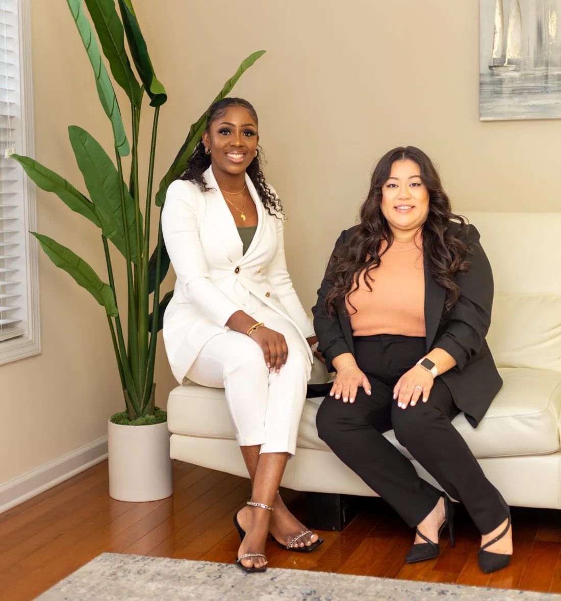 Ama Ayers and Linh Nguyen of Luxe Residential Group